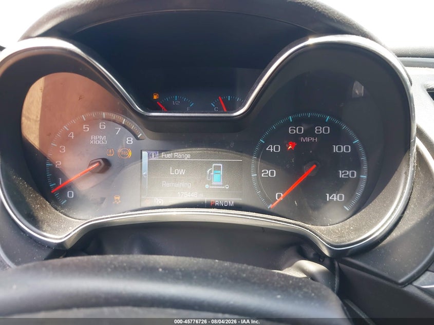 2014 Chevrolet Impala VIN 1G1125S35EU143473 IAAI salvage auction — FRONT & REAR, Wait Title, sold $25 on 2026-08-27 (photo 7)