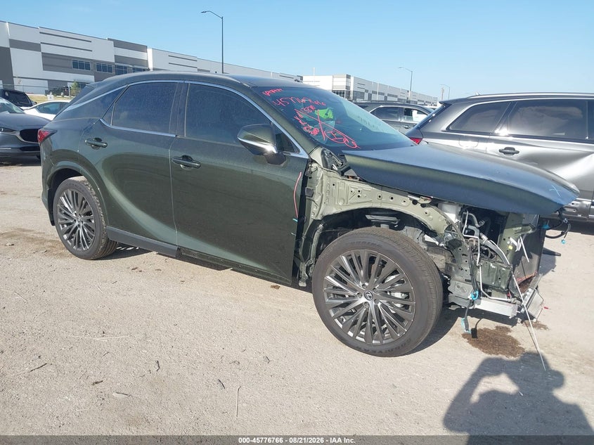 2024 Lexus Rx VIN 2T2BBMCA5RC040698 IAAI salvage auction — FRONT END, Salvage (Texas), sold $24,100 on 2026-09-14 (photo 1)