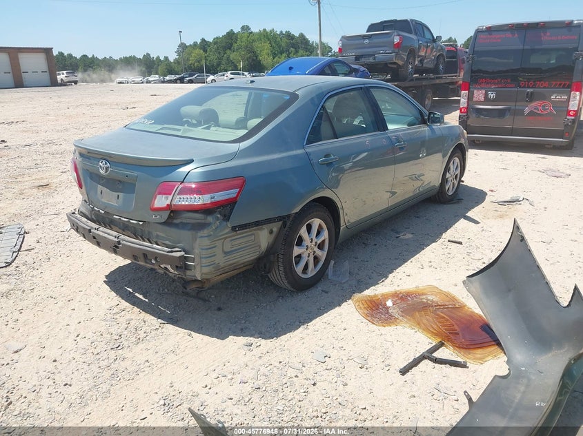 2010 Toyota Camry VIN 4T1BF3EK9AU575268 IAAI salvage auction — REAR END, Salvage (North Carolina), sold $1,250 on 2026-08-21 (photo 4)