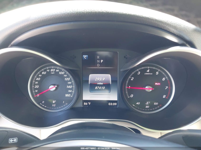 2017 Mercedes-benz Glc VIN WDC0G4JB1HV011164 IAAI salvage auction — NORMAL WEAR, Salvage Title, sold $6,700 on 2026-08-24 (photo 7)