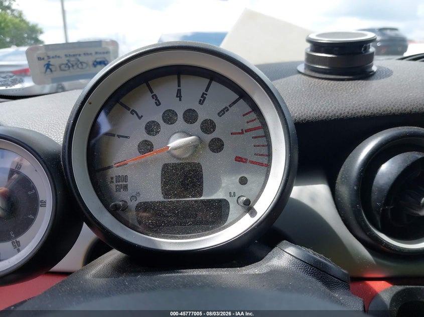 2009 Mini Cooper VIN WMWMR33589TJ93958 IAAI salvage auction — UNKNOWN, Parts Only Bos (Maryland), sold $375 on 2026-08-12 (photo 7)