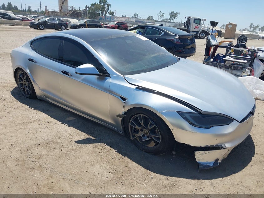 2023 Tesla Model S VIN 5YJSA1E59PF500332 — IAAI salvage auction photo