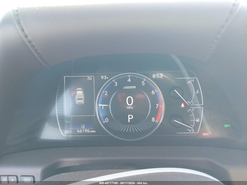 2019 Lexus ES VIN 58ABZ1B18KU008681 IAAI salvage auction — LEFT & RIGHT, Salvage (Texas), sold $14,600 on 2026-08-23 (photo 7)