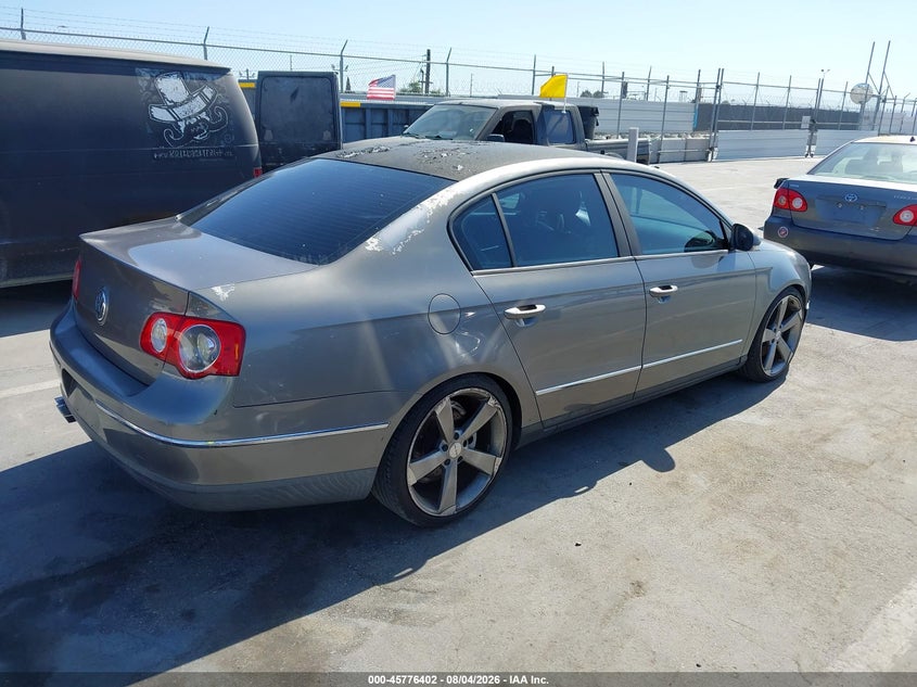 2006 Volkswagen Passat VIN WVWGK93C36P153698 IAAI salvage auction — NORMAL WEAR, Clear - Dealer Only (California), sold $775 on 2026-08-12 (photo 4)