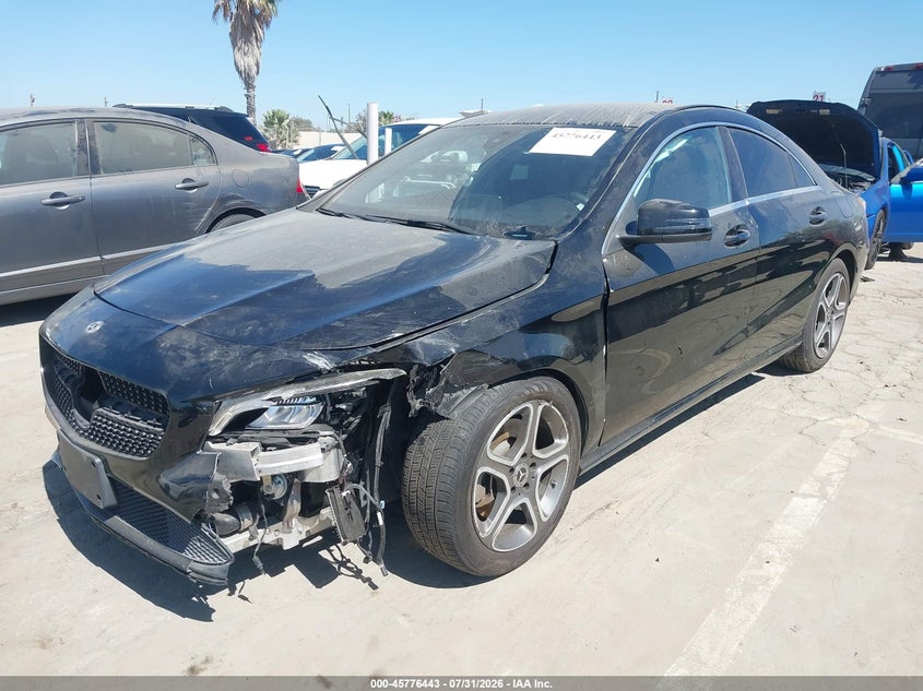 2019 Mercedes-benz Cla-klasse VIN WDDSJ4EB4KN713373 IAAI salvage auction — LEFT FRONT, Salvage (California), sold $2,150 on 2026-08-19 (photo 2)