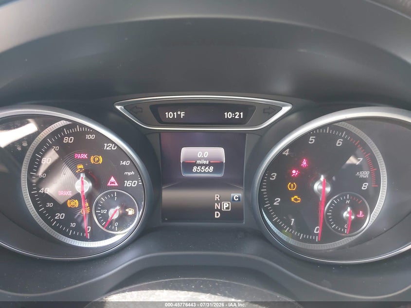 2019 Mercedes-benz Cla-klasse VIN WDDSJ4EB4KN713373 IAAI salvage auction — LEFT FRONT, Salvage (California), sold $2,150 on 2026-08-19 (photo 7)