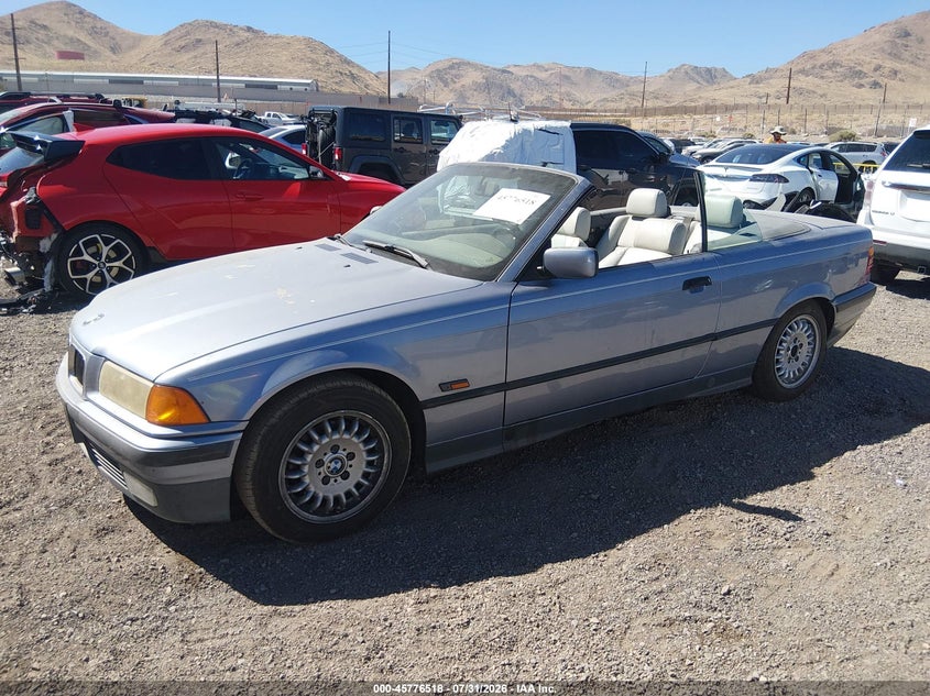 1995 BMW 3 series VIN WBABJ632XSJD42476 IAAI salvage auction — NORMAL WEAR, Clear - Dealer Only (California), sold $1,225 on 2026-08-21 (photo 2)