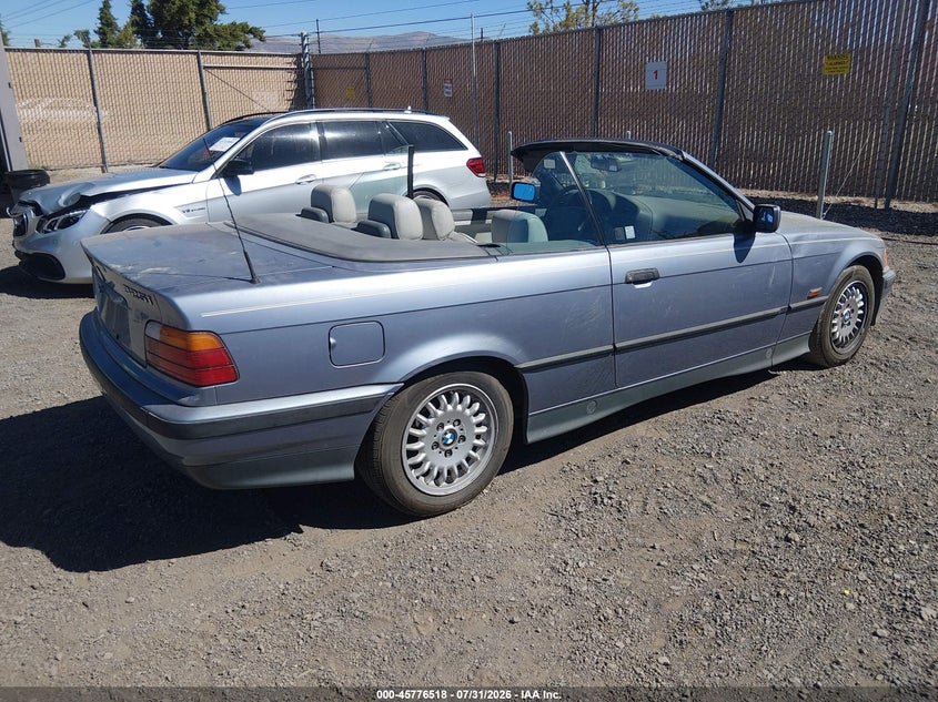 1995 BMW 3 series VIN WBABJ632XSJD42476 IAAI salvage auction — NORMAL WEAR, Clear - Dealer Only (California), sold $1,225 on 2026-08-21 (photo 4)