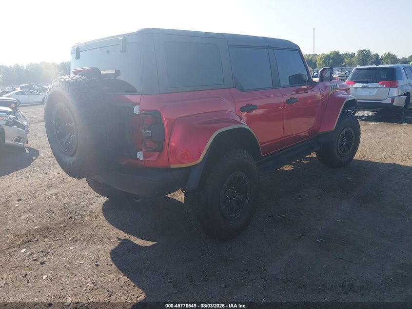 2024 Ford Bronco VIN 1FMEE0RR1RLA38627 IAAI salvage auction — FRONT END, Salvage (Arkansas), sold $35,300 on 2026-09-30 (photo 4)