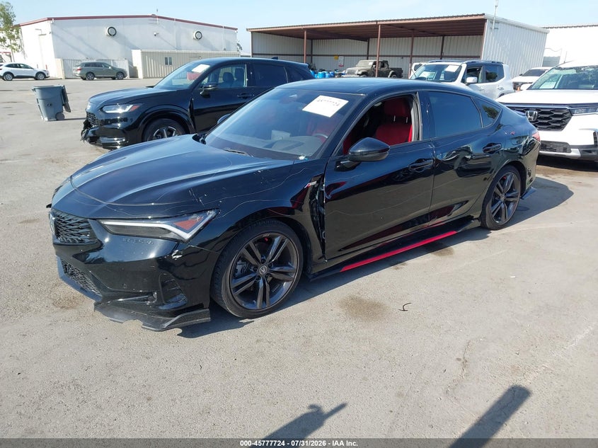 2024 Acura Integra VIN 19UDE4H66RA023648 IAAI salvage auction — VANDALISM, Wait Title, sold $11,250 on 2026-08-24 (photo 2)