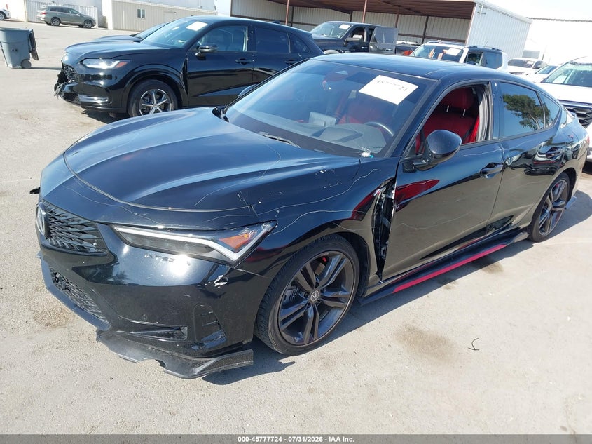 2024 Acura Integra VIN 19UDE4H66RA023648 IAAI salvage auction — VANDALISM, Wait Title, sold $11,250 on 2026-08-24 (photo 6)