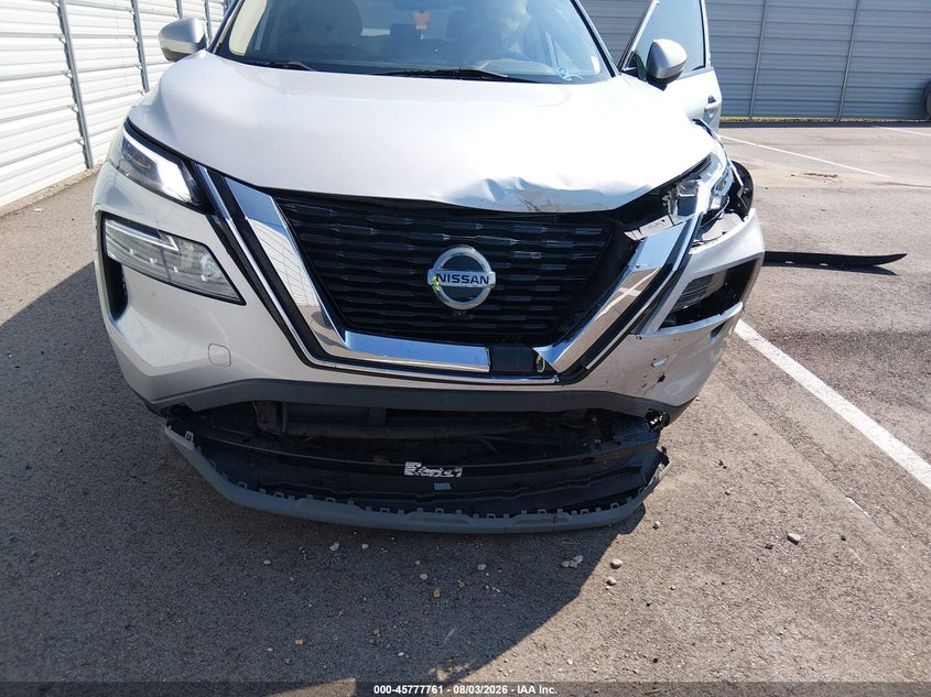 2021 Nissan Rogue VIN 5N1AT3BA4MC691696 IAAI salvage auction — FRONT END, Wait Title, sold $5,200 on 2026-08-20 (photo 6)