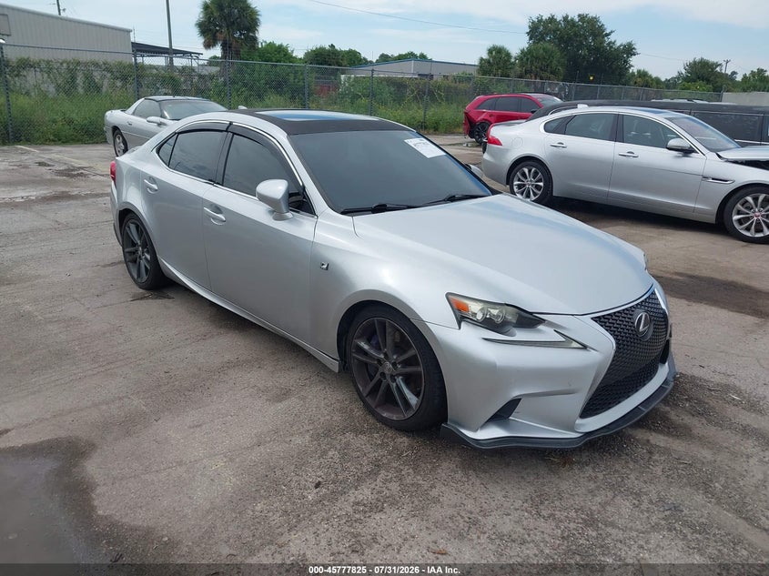 2014 Lexus Is VIN JTHBE1D24E5013404 — IAAI salvage auction photo