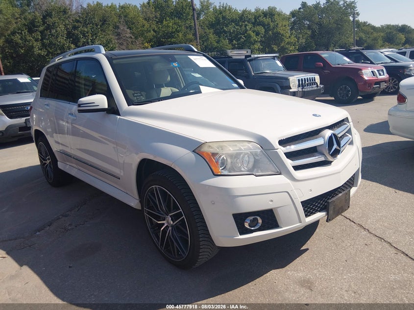 2010 Mercedes-benz Glk-class VIN WDCGG5GB0AF415228 IAAI salvage auction — NORMAL WEAR, Original (Texas), sold $2,925 on 2026-08-10 (photo 1)