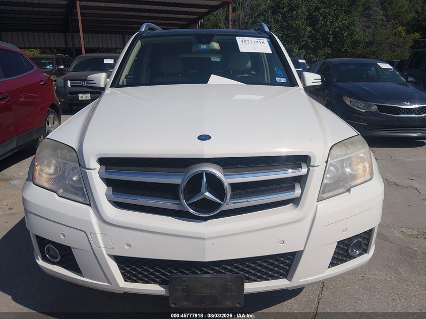 2010 Mercedes-benz Glk-class VIN WDCGG5GB0AF415228 IAAI salvage auction — NORMAL WEAR, Original (Texas), sold $2,925 on 2026-08-10 (photo 6)