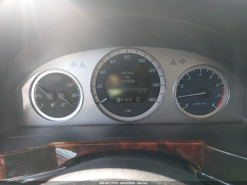 2010 Mercedes-benz Glk-class VIN WDCGG5GB0AF415228 IAAI salvage auction — NORMAL WEAR, Original (Texas), sold $2,925 on 2026-08-10 (photo 7)
