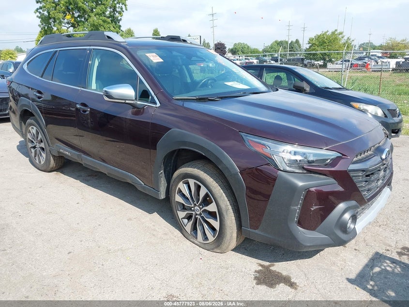 2025 Subaru Outback VIN 4S4BTAPC8S3240612 IAAI salvage auction — LEFT FRONT, Clear (Michigan), sold $18,500 on 2026-08-20 (photo 1)