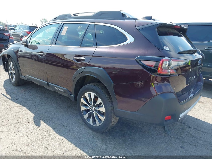 2025 Subaru Outback VIN 4S4BTAPC8S3240612 IAAI salvage auction — LEFT FRONT, Clear (Michigan), sold $18,500 on 2026-08-20 (photo 3)