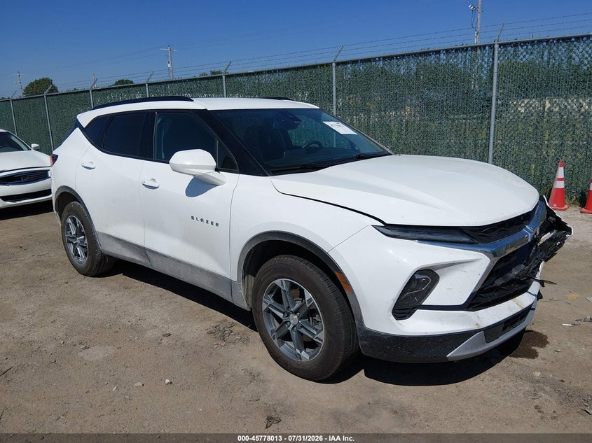 2023 Chevrolet Blazer VIN 3GNKBCR4XPS223618 — IAAI salvage auction photo