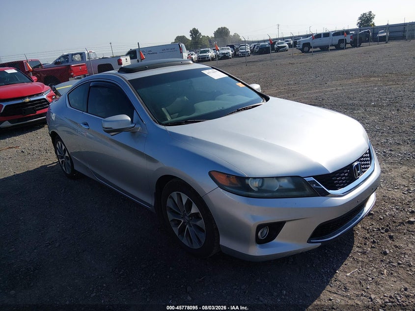 2013 Honda Accord VIN 1HGCT1B84DA016491 IAAI salvage auction — REAR END, Clear (Arkansas), sold $2,250 on 2026-08-22 (photo 1)