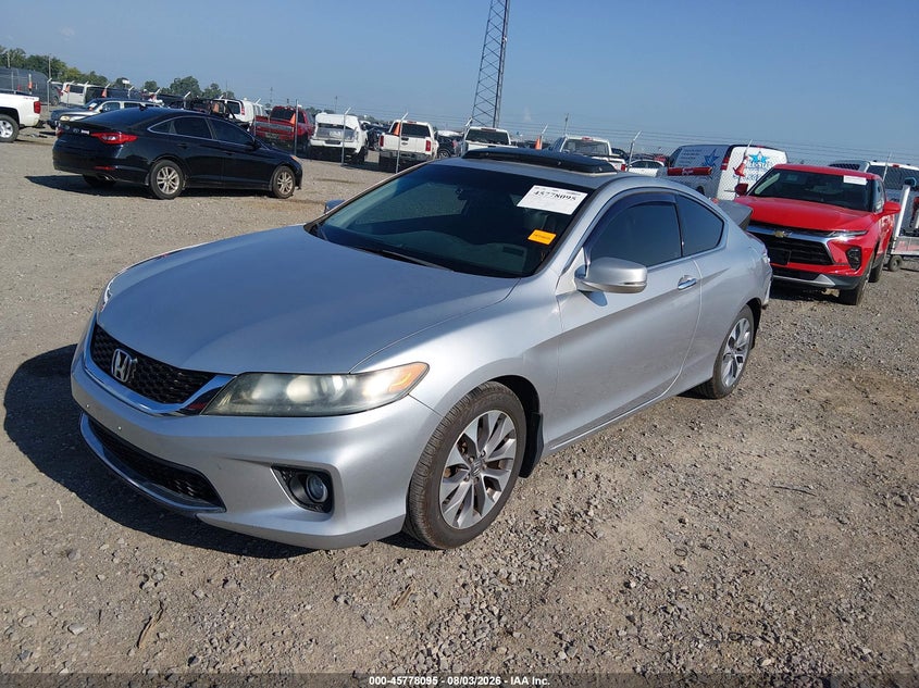 2013 Honda Accord VIN 1HGCT1B84DA016491 IAAI salvage auction — REAR END, Clear (Arkansas), sold $2,250 on 2026-08-22 (photo 2)