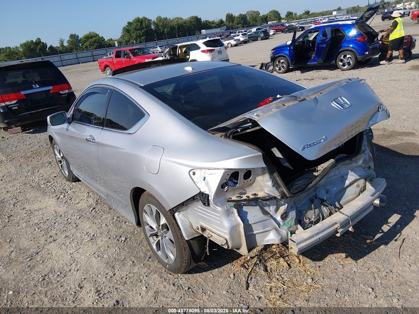 2013 Honda Accord VIN 1HGCT1B84DA016491 IAAI salvage auction — REAR END, Clear (Arkansas), sold $2,250 on 2026-08-22 (photo 3)