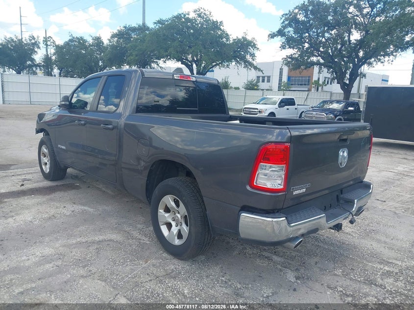 2021 Ram 1500 VIN 1C6RREBT2MN747391 IAAI salvage auction — FRONT END, Wait Title, sold $6,600 on 2026-09-07 (photo 3)