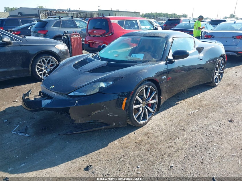 2014 Lotus Evora VIN SCCLMDSU8EHA10035 IAAI salvage auction — FRONT END, Clear (Michigan), sold $18,850 on 2026-09-03 (photo 2)