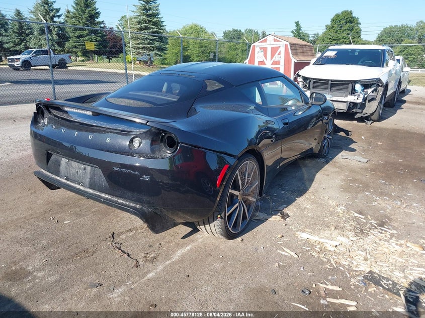 2014 Lotus Evora VIN SCCLMDSU8EHA10035 IAAI salvage auction — FRONT END, Clear (Michigan), sold $18,850 on 2026-09-03 (photo 4)