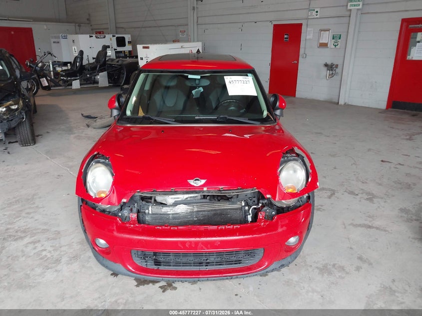 2011 Mini Cooper VIN WMWSU3C58BT251899 IAAI salvage auction — FRONT & REAR, Rebuildable (Florida), sold $225 on 2026-08-19 (photo 6)