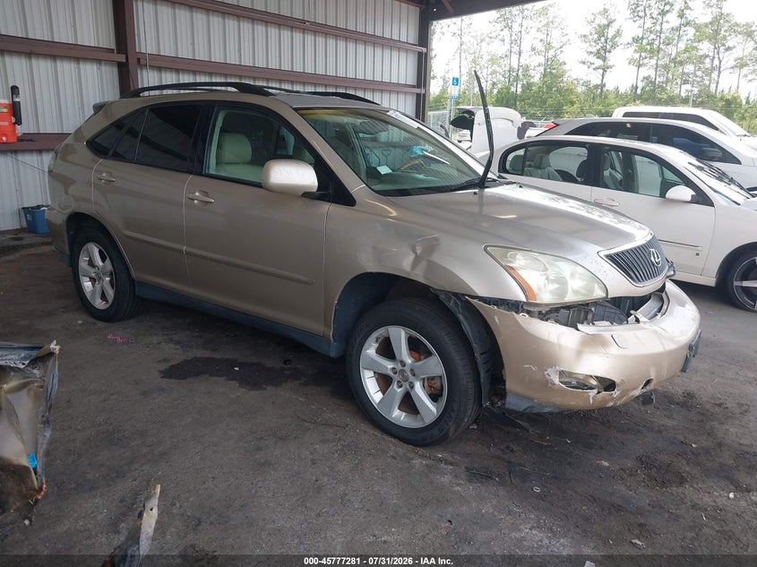 2004 Lexus Rx VIN 2T2HA31U74C003049 IAAI salvage auction — FRONT END, Rebuildable (Florida), sold $1,650 on 2026-09-06 (photo 1)