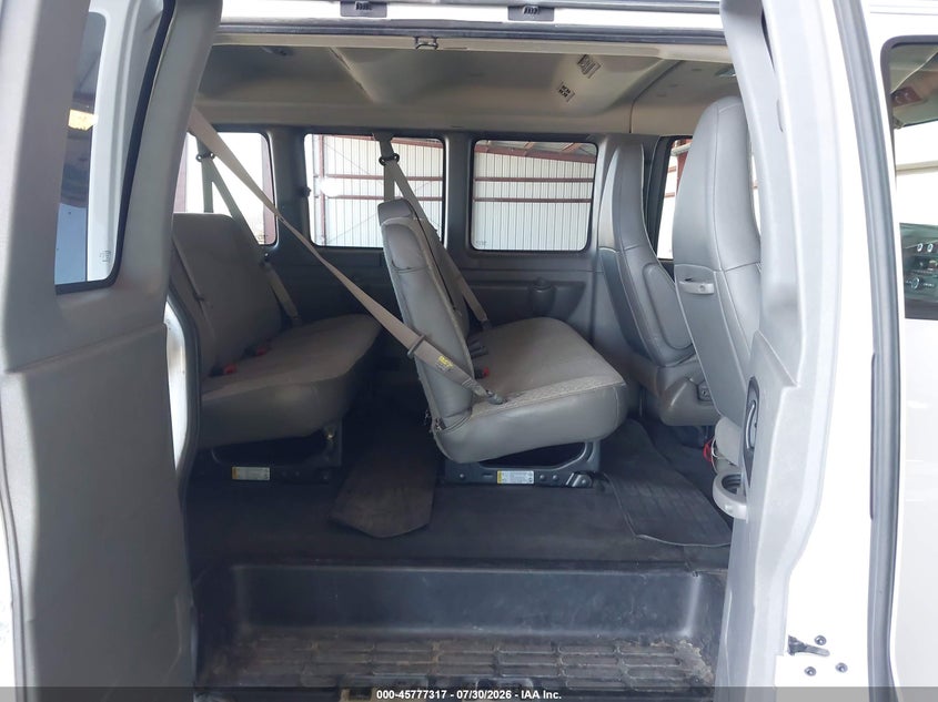 2017 Chevrolet Express 3500 VIN 1GAZGPFF9H1272987 IAAI salvage auction — LEFT REAR, SF97 (California), sold $16,800 on 2026-08-27 (photo 8)