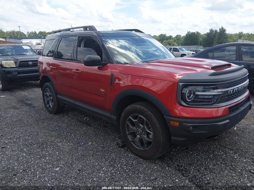 2022 Ford Bronco Sport VIN 3FMCR9D90NRE35216 — IAAI salvage auction photo