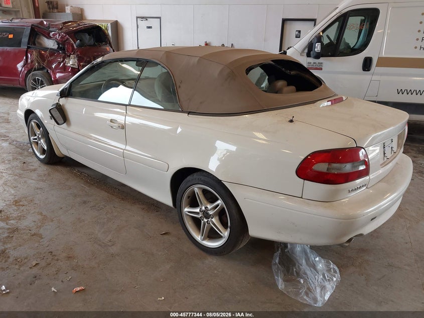 2001 Volvo C70 VIN YV1NC53D91J017491 IAAI salvage auction — NORMAL WEAR, Clear (Michigan), sold $400 on 2026-08-18 (photo 3)