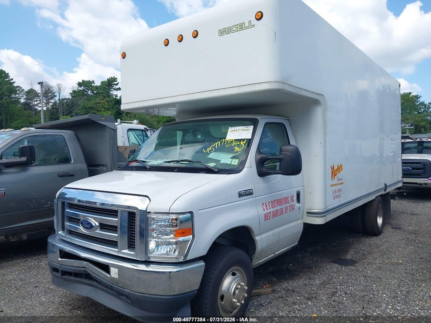 2022 Ford E-450 VIN 1FDXE4FN0NDC37237 IAAI salvage auction — FRONT END, Mv-907A (New York), sold $10,800 on 2026-09-01 (photo 2)