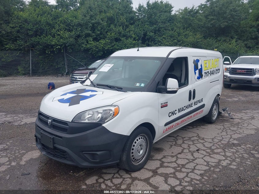 2021 Ram Promaster city VIN ZFBHRFBB9M6V74841 IAAI salvage auction — REAR END, Salvage (Pennsylvania), sold $3,050 on 2026-08-21 (photo 2)