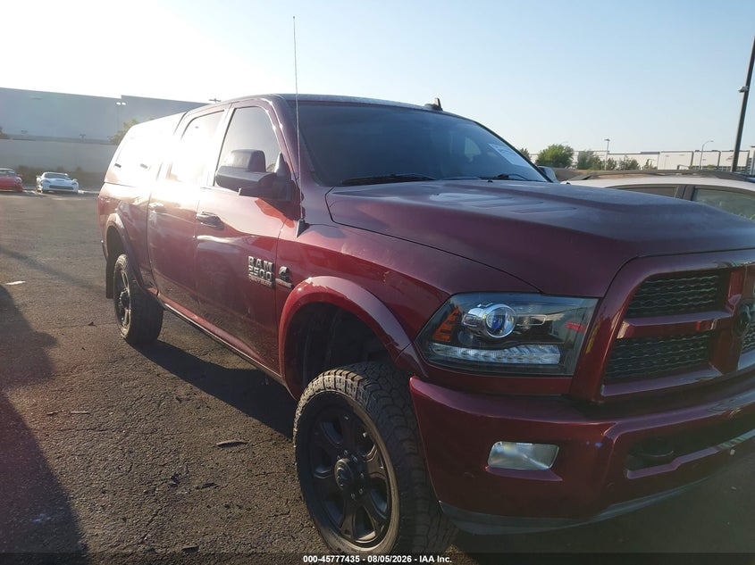 2017 Ram 2500 VIN 3C6UR5FL9HG606675 IAAI salvage auction — ENGINE DAMAGE, Salvage Title, sold $14,975 on 2026-09-04 (photo 1)