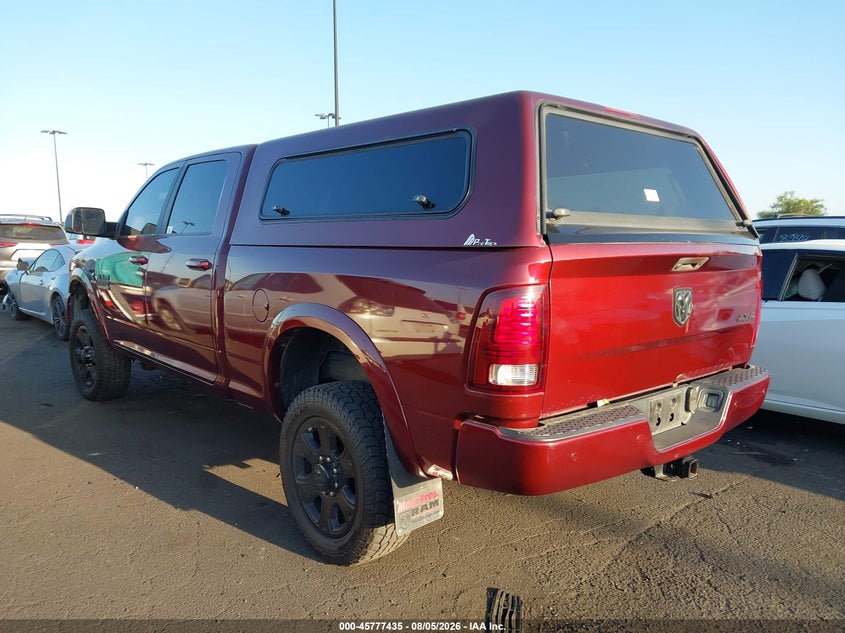 2017 Ram 2500 VIN 3C6UR5FL9HG606675 IAAI salvage auction — ENGINE DAMAGE, Salvage Title, sold $14,975 on 2026-09-04 (photo 3)