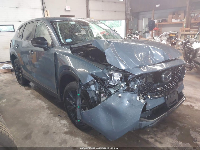 2023 Mazda Cx-5 VIN JM3KFBCM3P0126453 IAAI salvage auction — FRONT END, Wait Title, sold $4,700 on 2026-10-01 (photo 1)