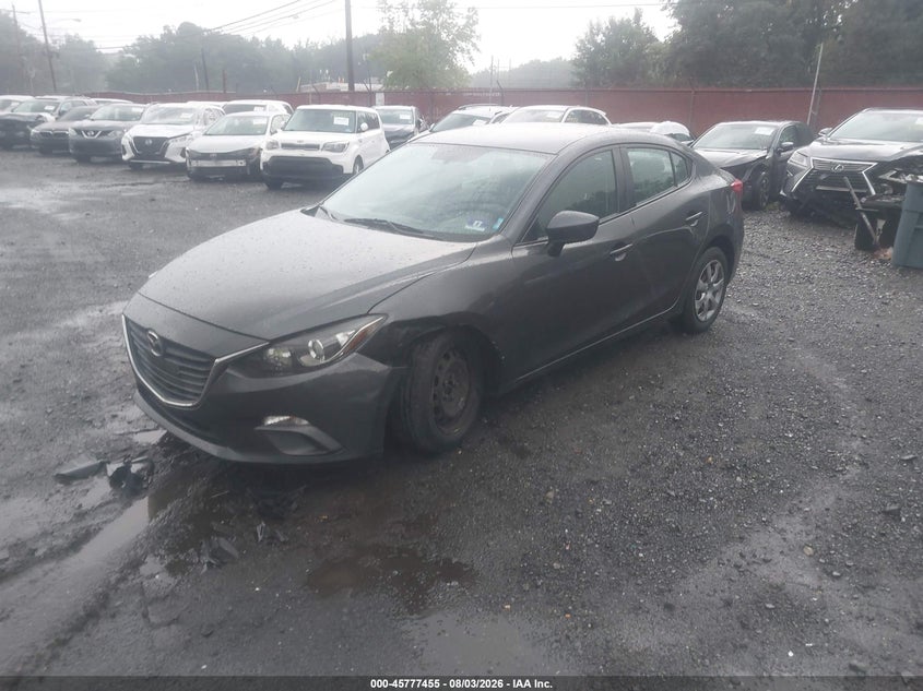 2015 Mazda 3 VIN 3MZBM1U75FM127386 IAAI salvage auction — LEFT SIDE, Salvage (Idaho), sold $1,750 on 2026-09-05 (photo 2)
