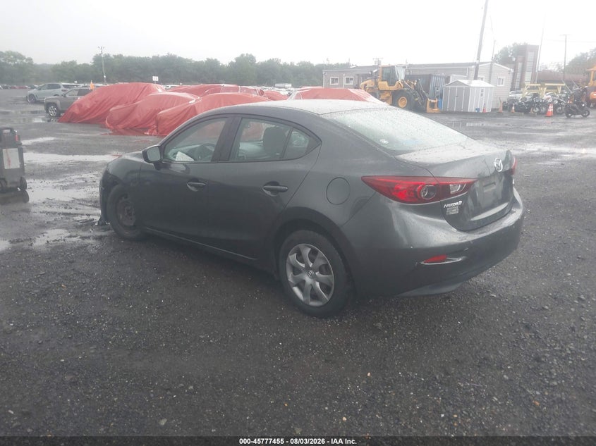 2015 Mazda 3 VIN 3MZBM1U75FM127386 IAAI salvage auction — LEFT SIDE, Salvage (Idaho), sold $1,750 on 2026-09-05 (photo 3)