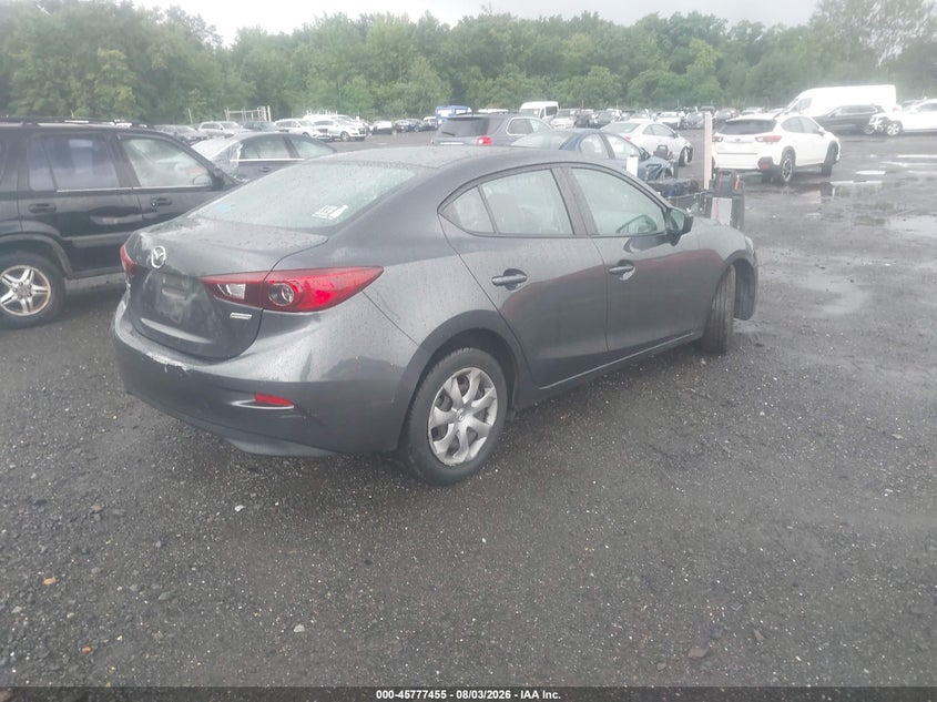2015 Mazda 3 VIN 3MZBM1U75FM127386 IAAI salvage auction — LEFT SIDE, Salvage (Idaho), sold $1,750 on 2026-09-05 (photo 4)