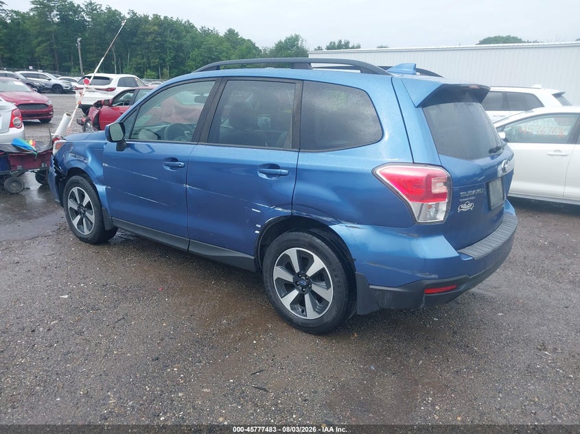 2018 Subaru Forester VIN JF2SJAGC2JH409603 IAAI salvage auction — LEFT & RIGHT, Salvage (Massachusetts), sold $1,050 on 2026-09-26 (photo 3)