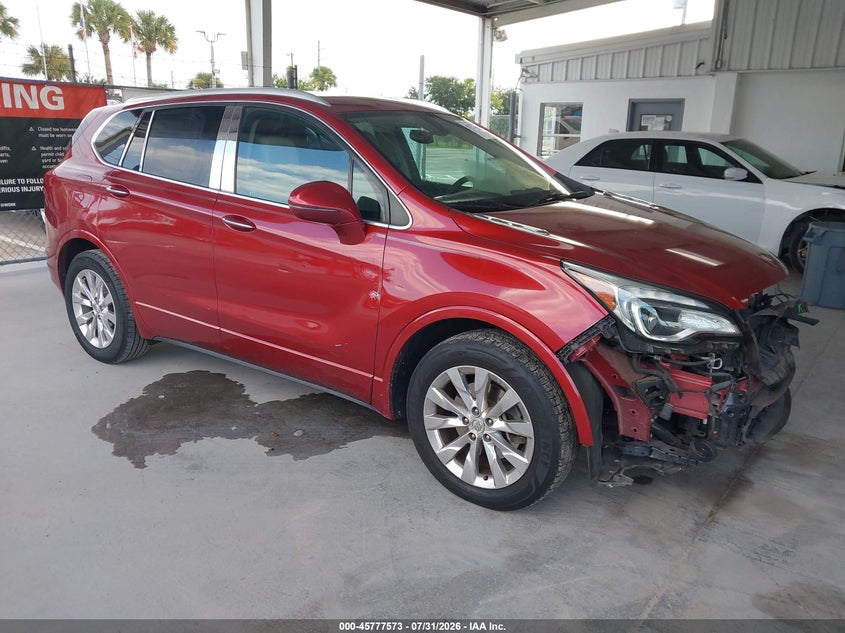 2017 Buick Envision VIN LRBFXBSAXHD177567 IAAI salvage auction — FRONT END, Salvage Title, sold $925 on 2026-08-21 (photo 1)