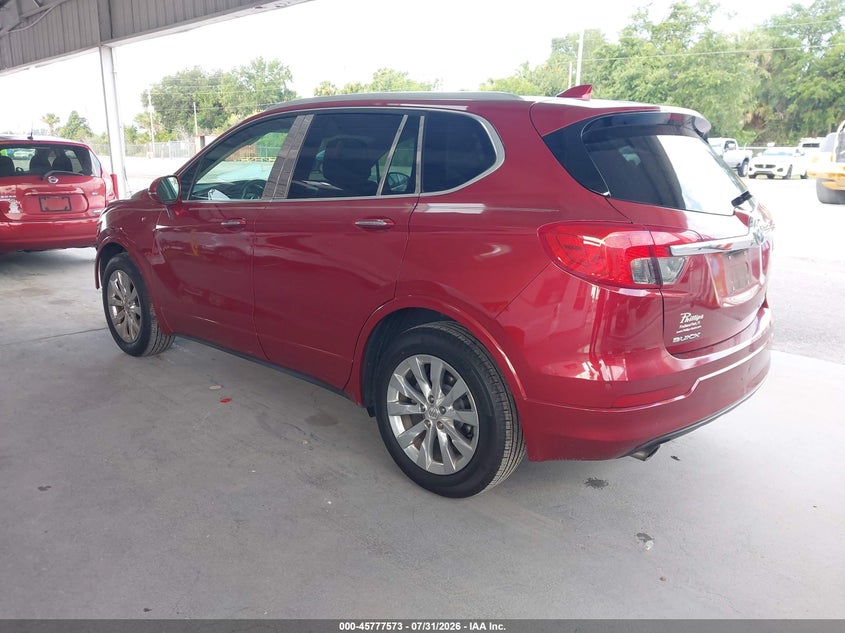 2017 Buick Envision VIN LRBFXBSAXHD177567 IAAI salvage auction — FRONT END, Salvage Title, sold $925 on 2026-08-21 (photo 3)