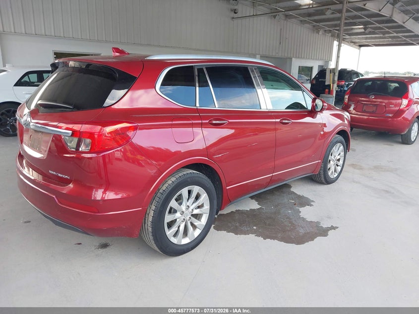 2017 Buick Envision VIN LRBFXBSAXHD177567 IAAI salvage auction — FRONT END, Salvage Title, sold $925 on 2026-08-21 (photo 4)