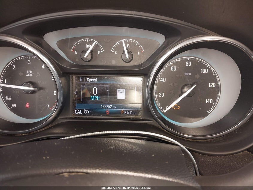 2017 Buick Envision VIN LRBFXBSAXHD177567 IAAI salvage auction — FRONT END, Salvage Title, sold $925 on 2026-08-21 (photo 7)