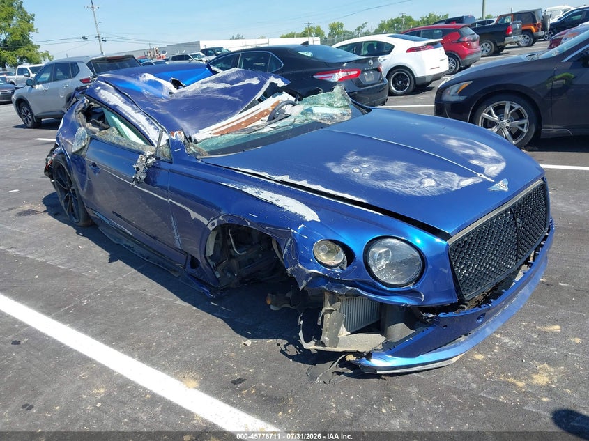 2020 Bentley Continental gt VIN SCBCG2ZG4LC074631 — IAAI salvage auction photo