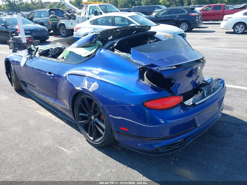 2020 Bentley Continental gt VIN SCBCG2ZG4LC074631 IAAI salvage auction — NORMAL WEAR, Clear (Tennessee), sold $21,900 on 2026-08-20 (photo 3)