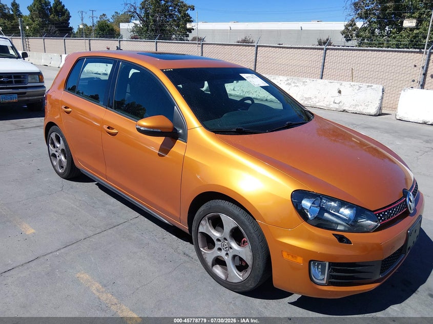 2010 Volkswagen Gti VIN WVWGV7AJ7AW313724 IAAI salvage auction — NORMAL WEAR, Clear (Illinois), sold $825 on 2026-08-17 (photo 6)
